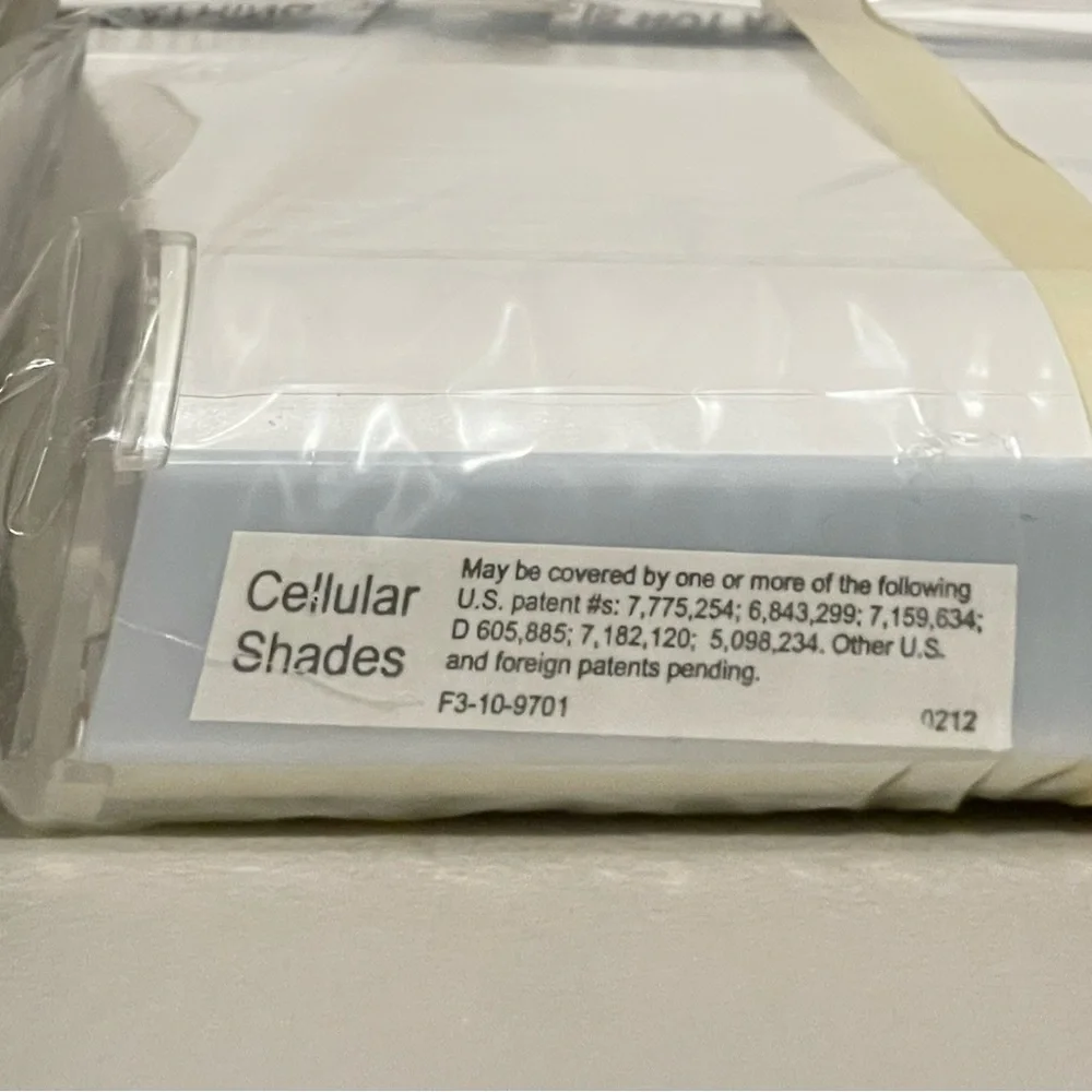 24 x 72 Smith + Noble soft white Cellular Shade